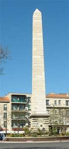 l'obélisque à Mazargues 13009 Marseille